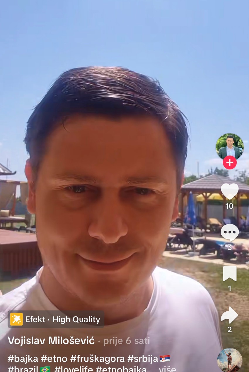 Jovanin bivši sa novom devojkom