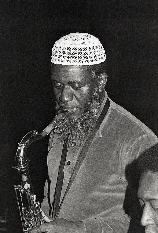 Pharoah Sanders na festiwalu Jazz Jamboree w Warszawie w 1981 r.