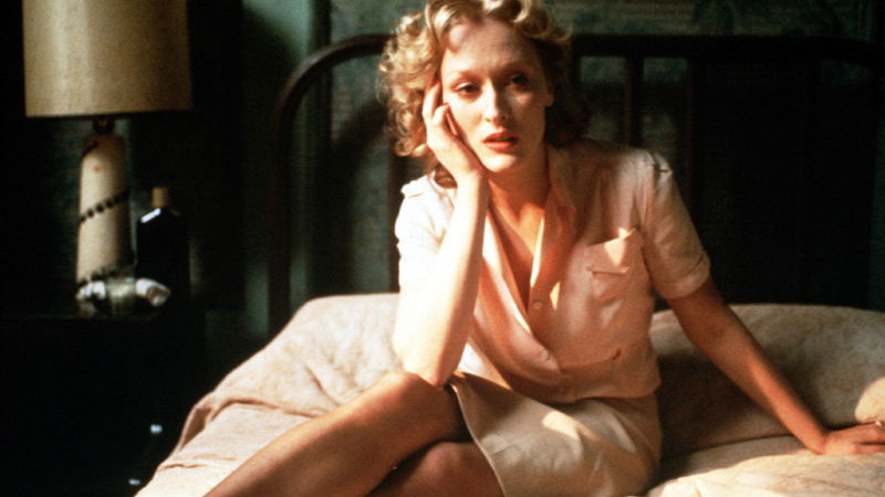 Meryl Streep w filmie "Wybór Zofii"