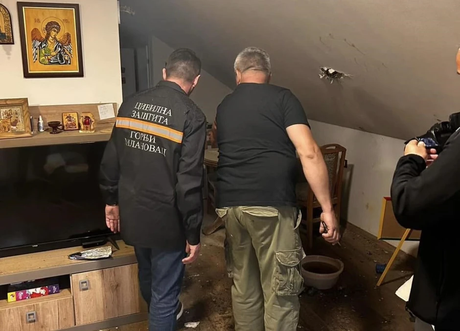 Porodicu u čiju kuću je upala protivgradna raketa posetio je i prvi čovek ove opštine 