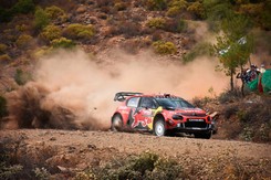 Rajd Akropolu: Ogier liderem, świetna jazda Kajetanowicza