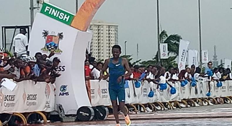 Winners of the 8th edition of Gold Label Access Bank Lagos City Marathon.