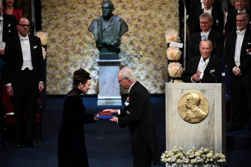 Wręczenie Nagrody Nobla Oldze Tokarczuk. Mamy zdjęcia z uroczystości