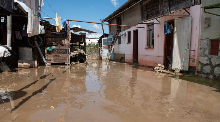 Erdélyben is pusztítottak az árvizek (képünk illlusztráció) / Fotó: MTI/Kiss Gábor