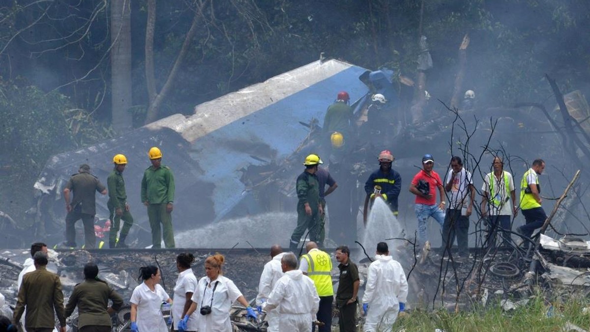 Cubana de Aviacion Hawana katastrofa samolot