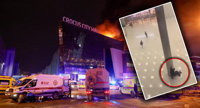 Szokujące sceny w Crocus City Hall. To zapis rozpaczliwej walki o życie. Dramatyczne nagranie