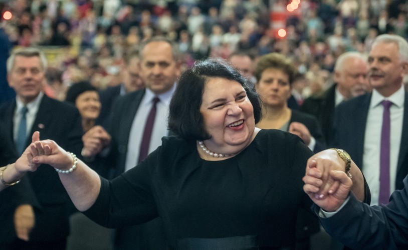 Nie zabrakło posłanki PiS - Anny Sobeckiej.