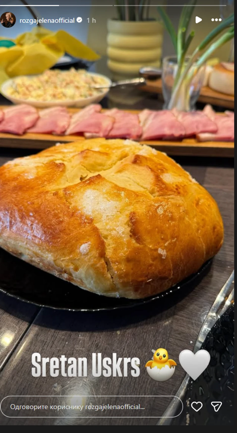 Jelena Rozga pokazala kako proslavlja Uskrs