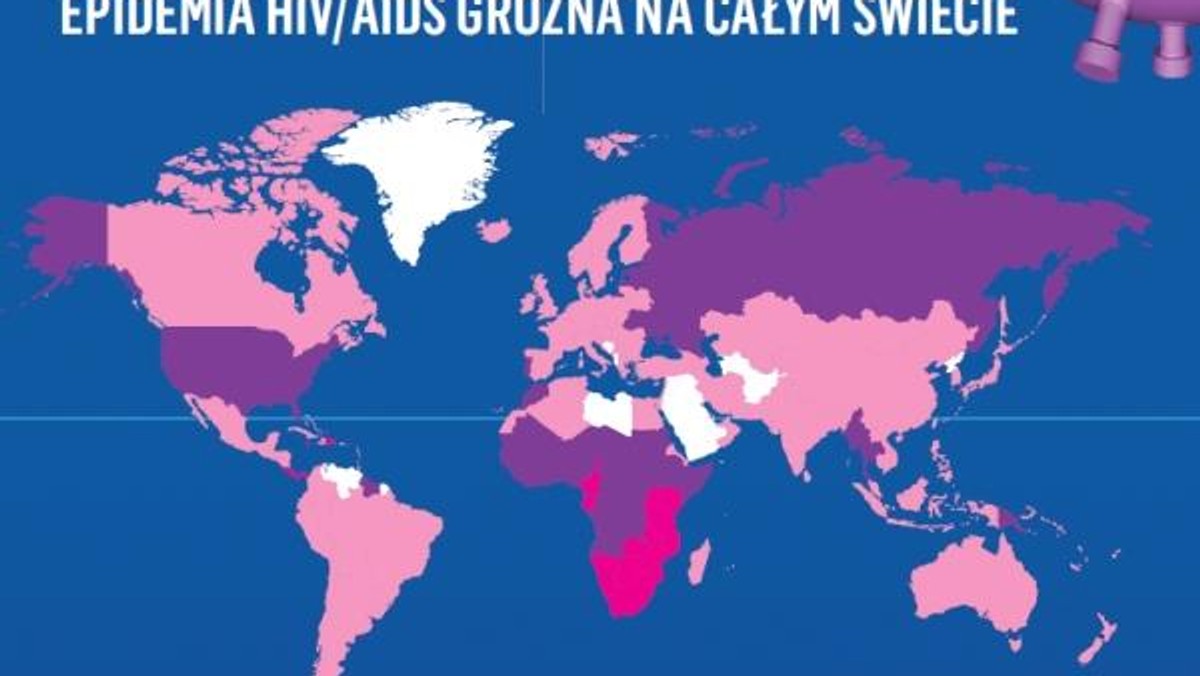 hiv mapa