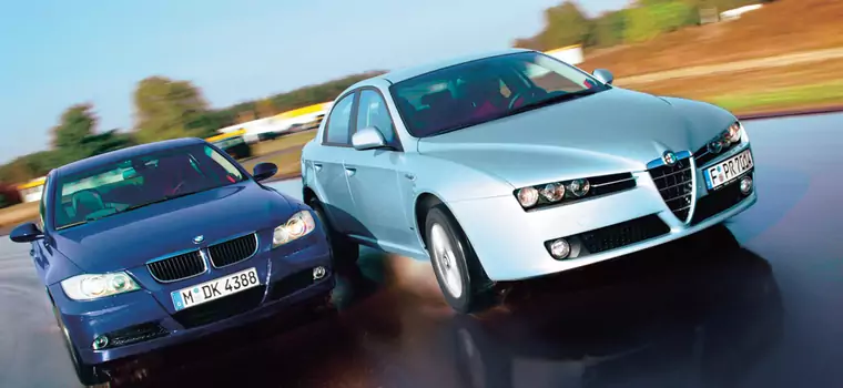 BMW 320i kontra Alfa Romeo 159: emocje gwarantowane