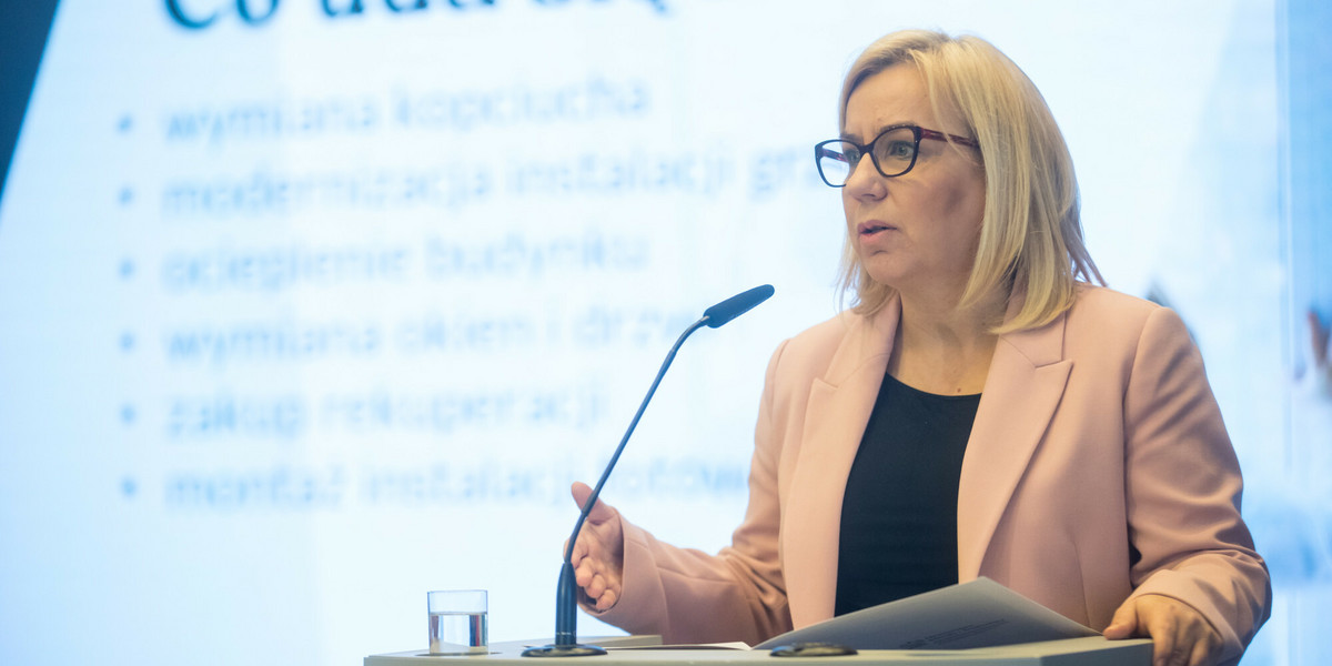 Ministra klimatu i środowiska Paulina Hennig-Kloska