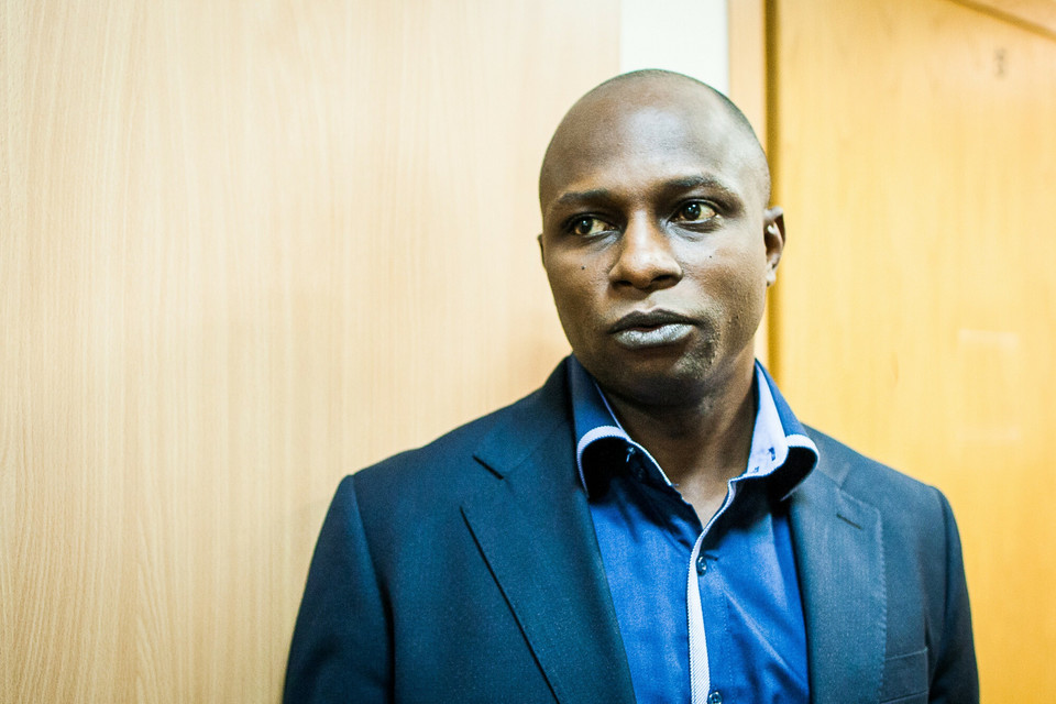 Emmanuel Olisadebe w 2013 r. 