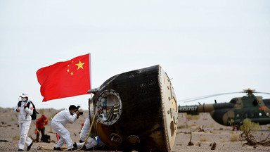 Chińscy astronauci wracają na Ziemię