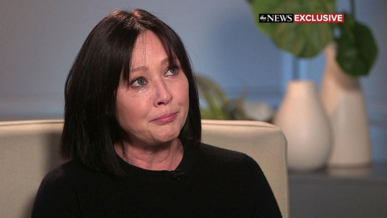 Shannen Doherty w programie "Good Morning America"