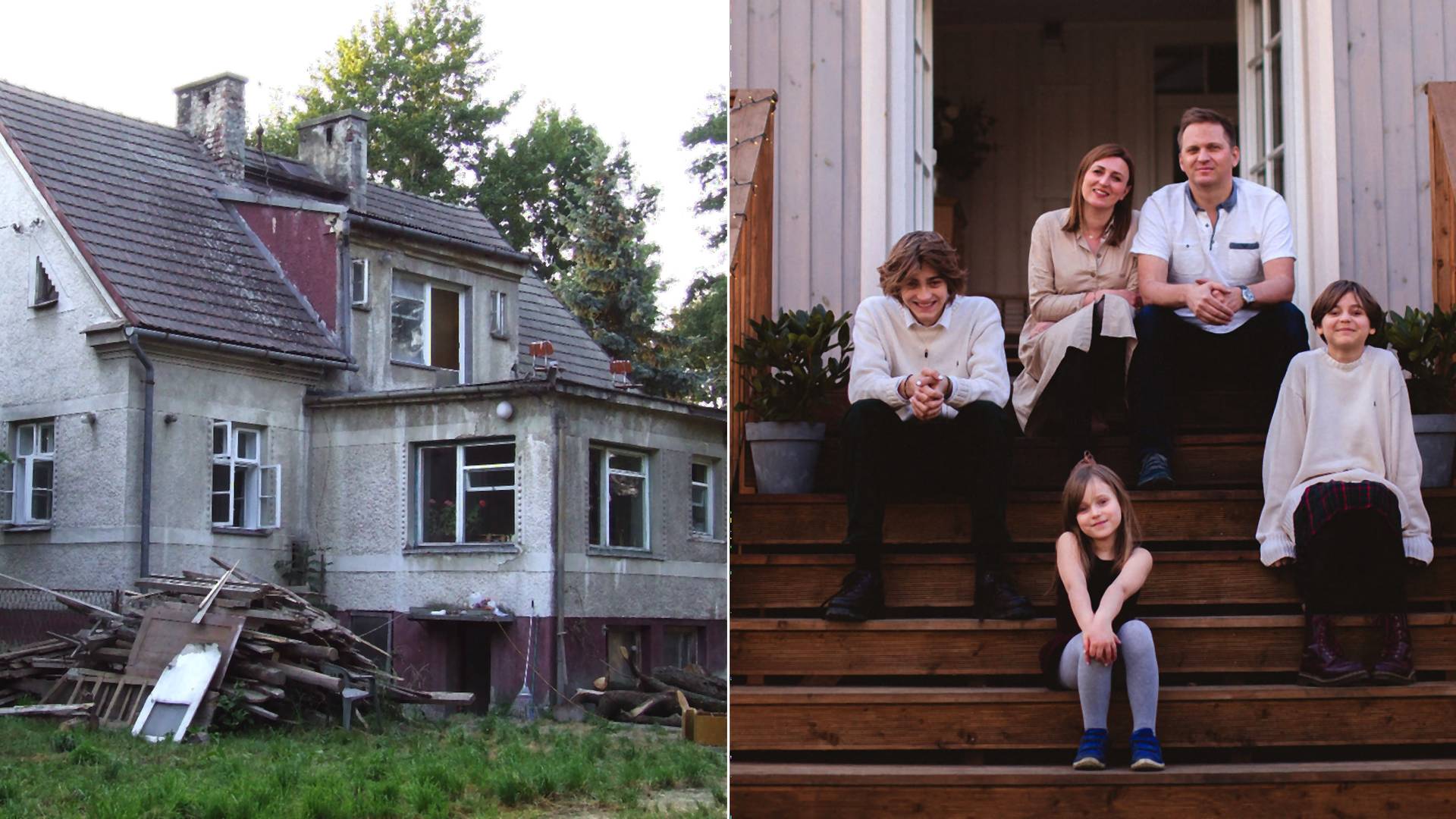 Polacy odnowili stary dom po cioci. Zmienił się nie do poznania