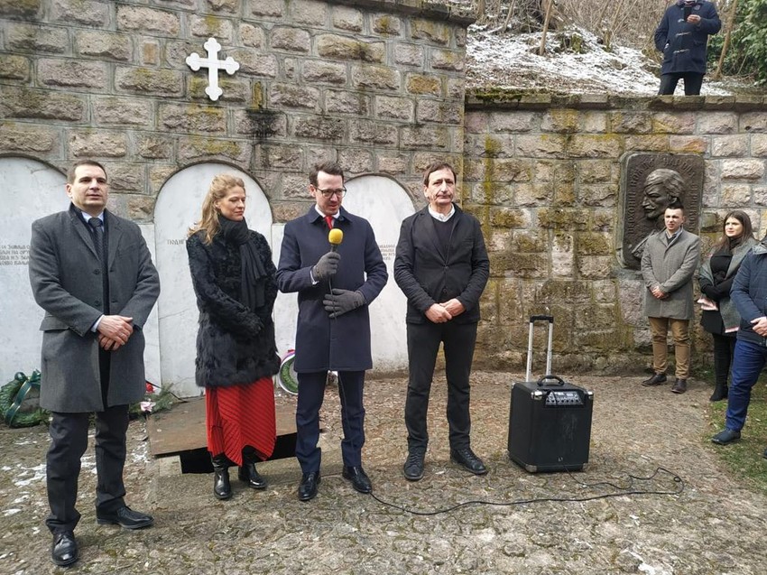 Princ Filip i princeza Danica u Orašcu