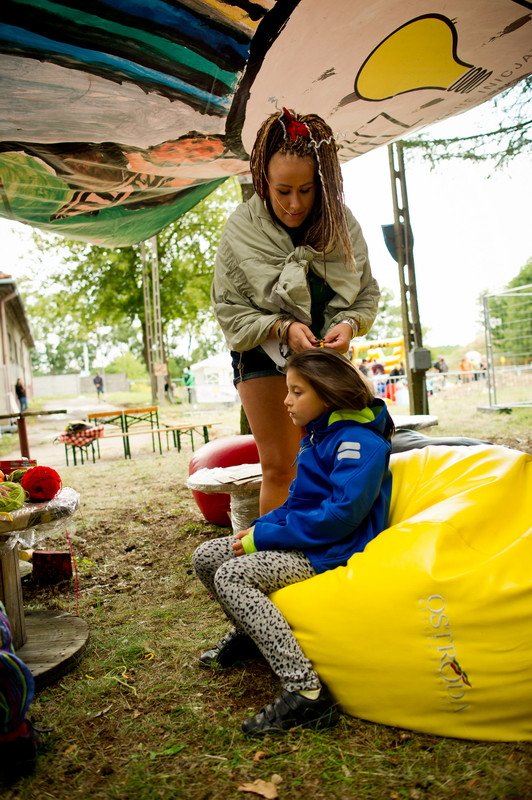 Publiczność pierwszego dnia Ostróda Reggae Festival 2014