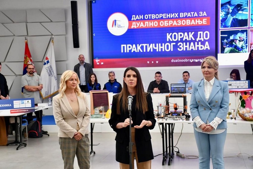 Vesan Vidović prisustvovala promociji dualnog obrazovanja