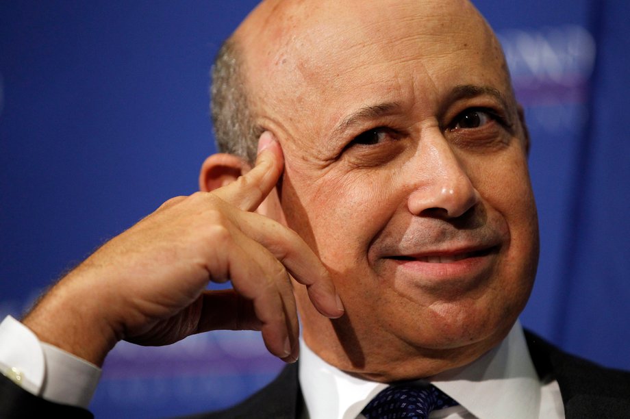 CEO Goldman Sachs Lloyd Blankfein w wakacje pracował jako sprzedawca napojów na stadionie