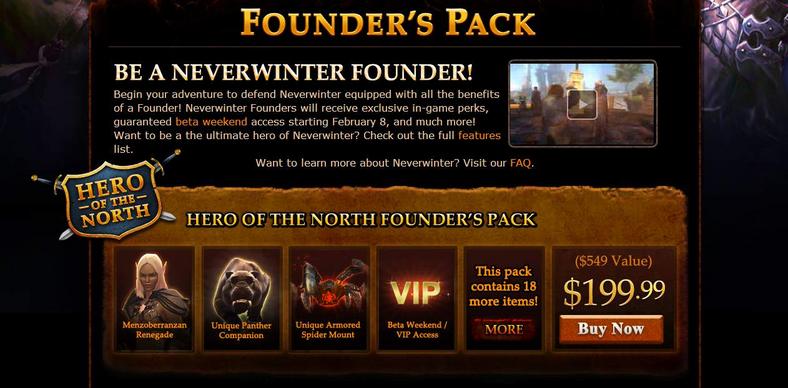 Neverwinter - pakiet przedmiotów