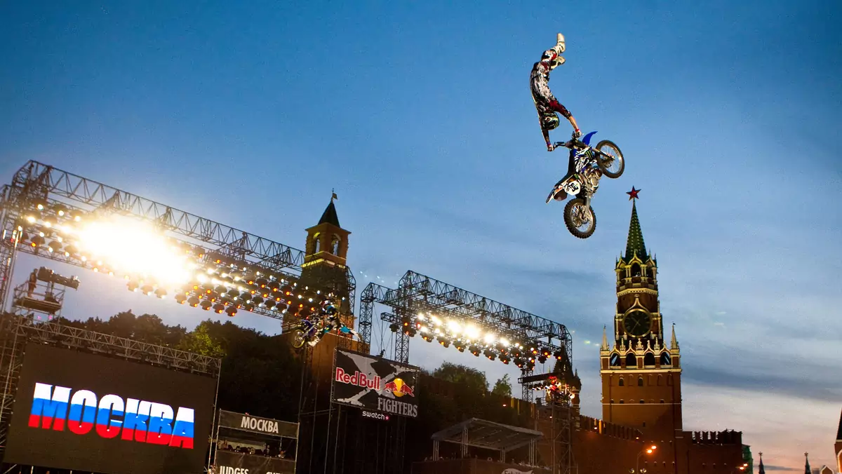 Plac Czerwony areną Red Bull X-Fighters