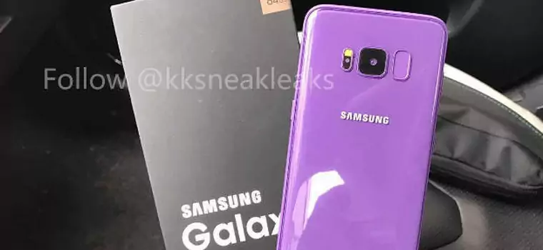 Samsung Galaxy S8 tym razem w kolorze Orchid Grey (wideo)