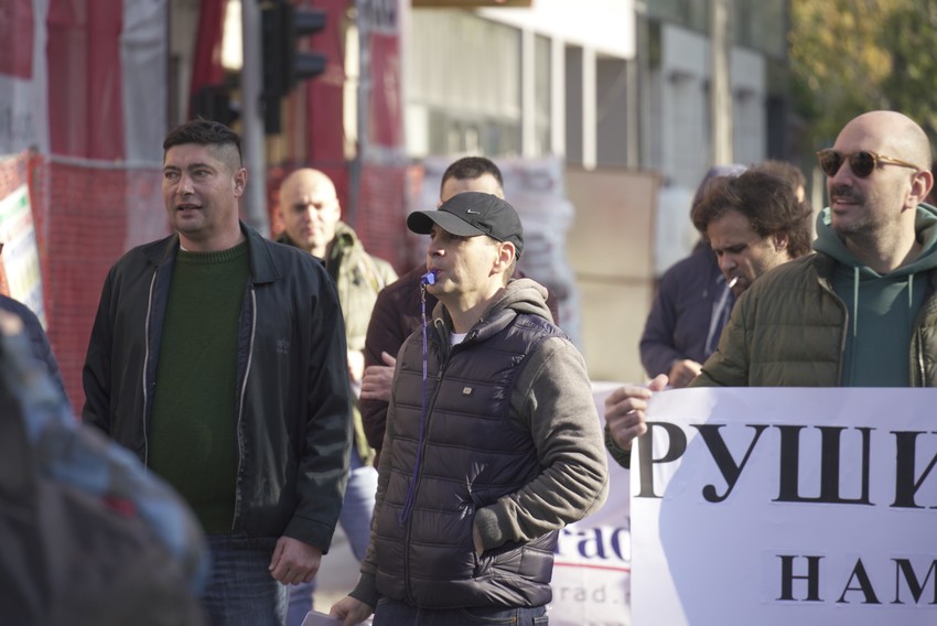 Protest Južni Bulevar