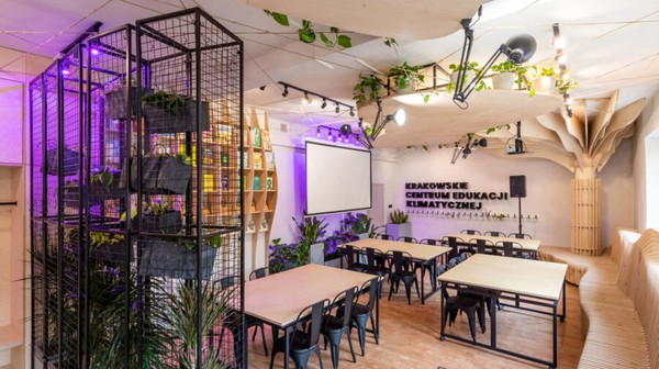 Warsztaty odbędą się w Krakowskim Centrum Edukacji Klimatycznej. Jest co świętować, bo dokładnie 14 lutego to miejsce będzie obchodziło pierwszą rocznicę swojej działalności.