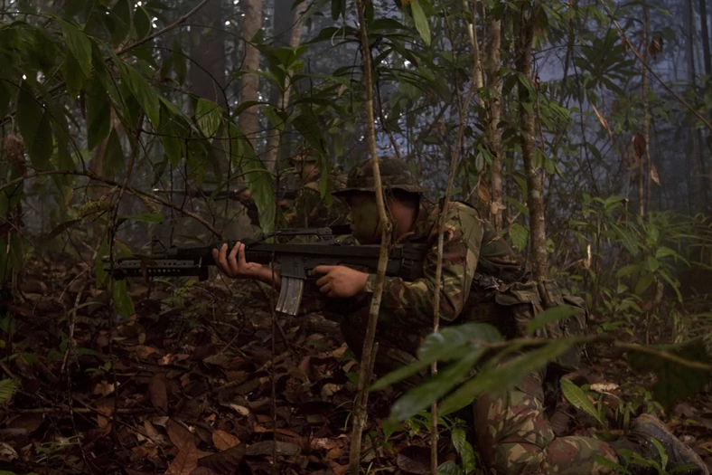 Szkolenie w dżungli Brunei Fot. U.S.Army