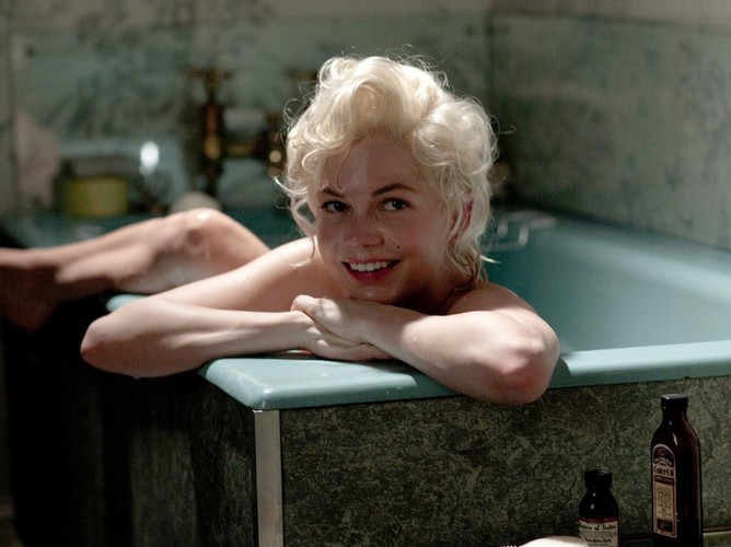 Michelle Williams jako Marilyn Monroe