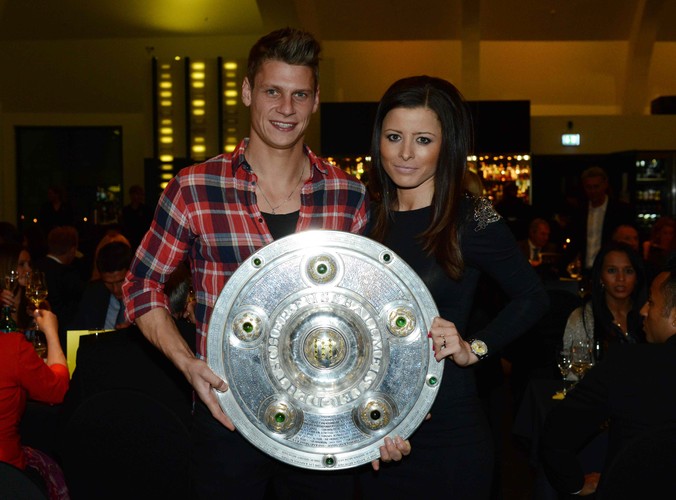 Łukasz Piszczek i jego żona Ewa