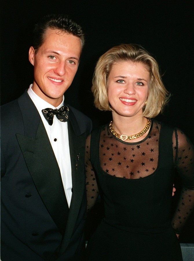 Šumaherovi su stupili u brak 1995. godine