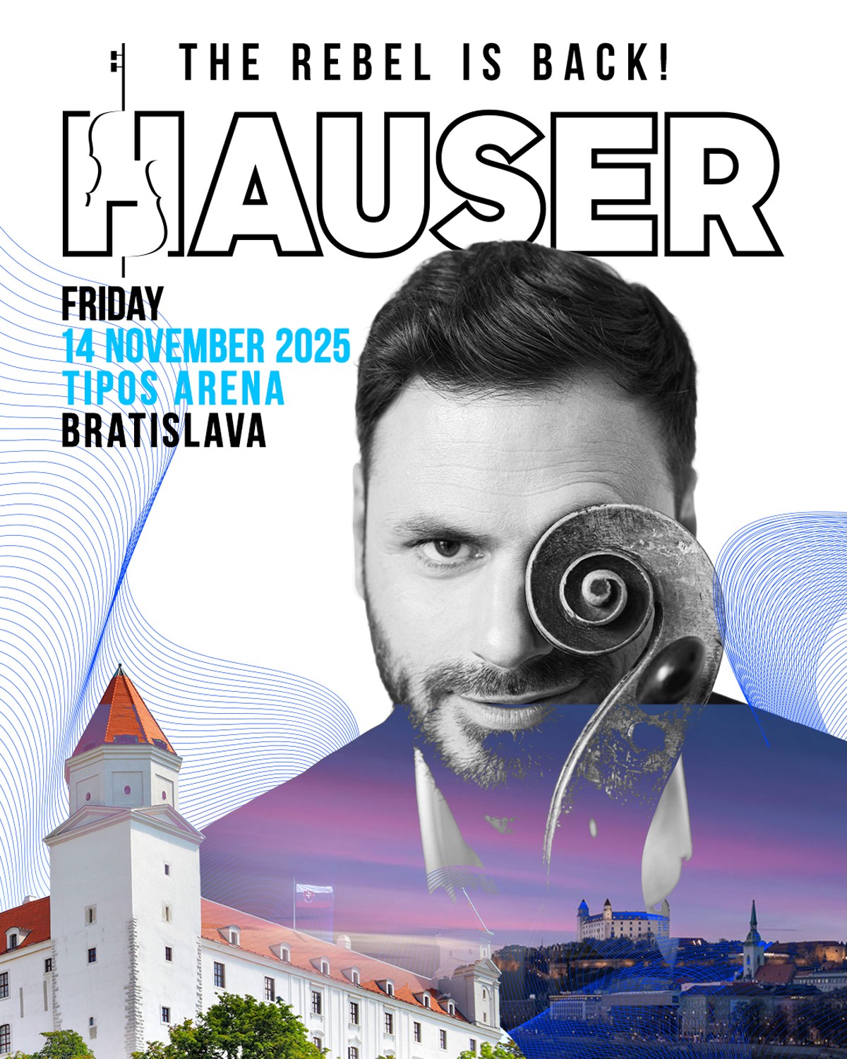 HAUSER vystúpi v Bratislave. 