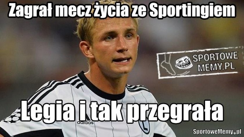 MEMY po meczu Sporting Lizbona – Legia Warszawa w Lidze Mistrzów