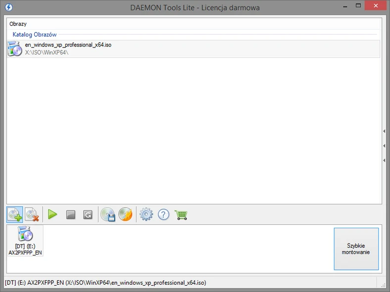 Emulator CD, DVD i BD za darmo DAEMON Tools Lite w najnowszej wersji