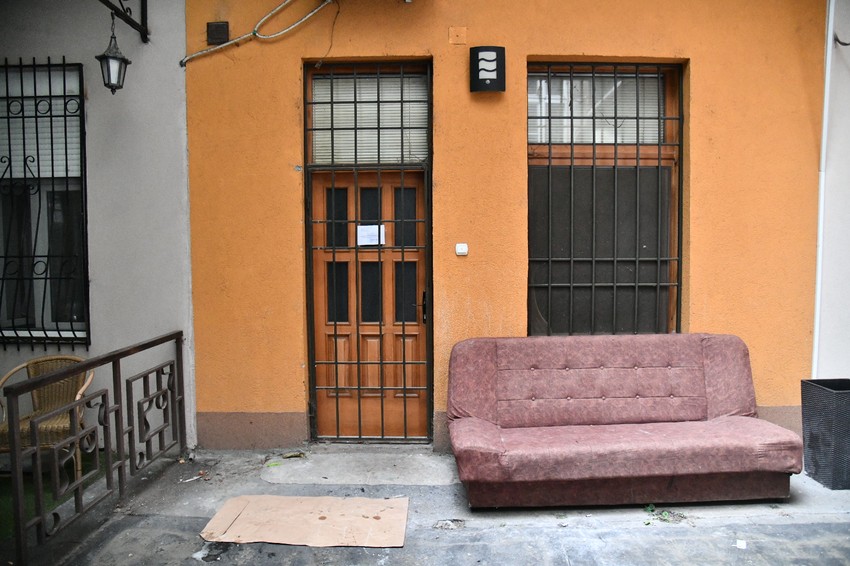 Stan u kojem je pronađeno raskomadano telo Noe Milivojev