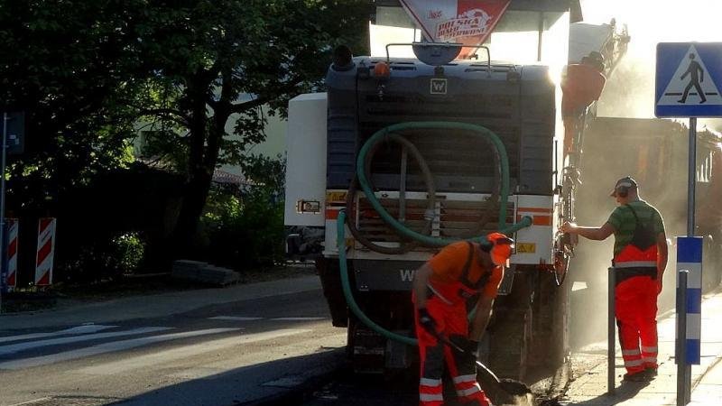 Szczecin. Nowa nakładka na Moście Pionierów