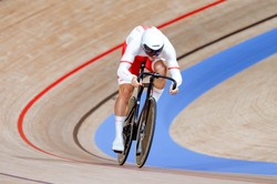 ME w kolarstwie torowym. Patryk Rajkowski z brązowym medalem
