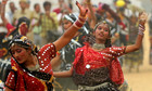 Pokaz tradycyjnego tańca Rajasthańskiego w Puszkar