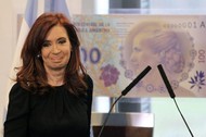 Cristina Fernández de Kirchner gnie twarz