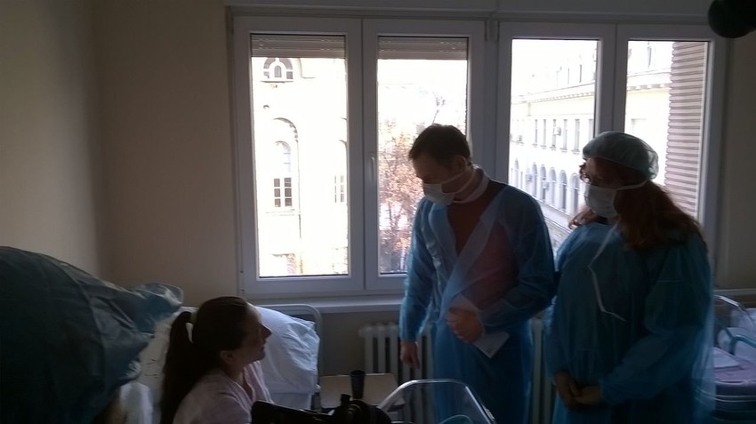 Gradonačelnik je prvi uručio poklon Nemanji Foto:N. Košak