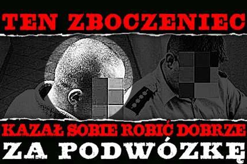 Ten zboczeniec kazał sobie robić dobrze za podwózkę