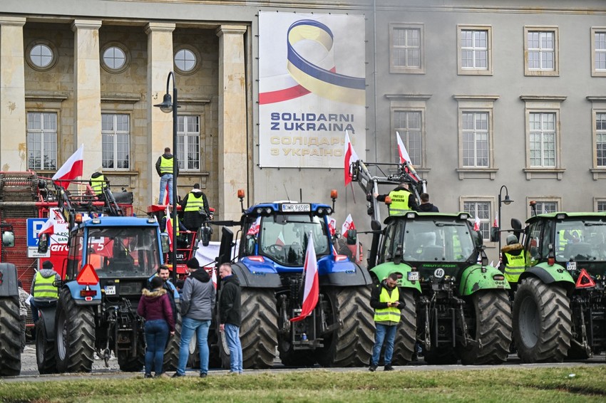 Protest poljoprivrednika u Poljskoj