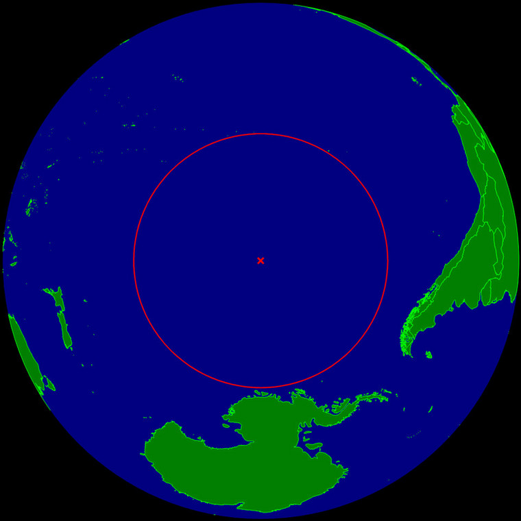Oceaniczny biegun niedostępności - Punkt Nemo