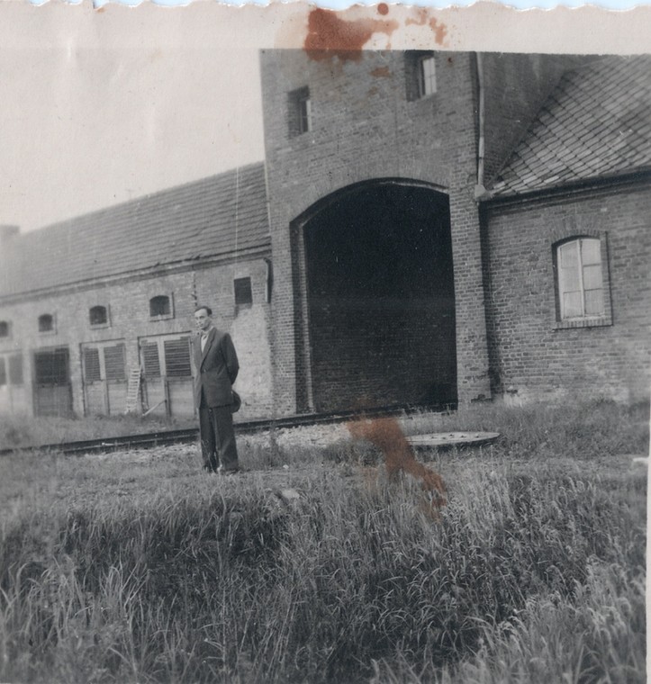 Szlomo Kupperman, dziadek bohatera wywiadu. Birkenau, 1950 r.