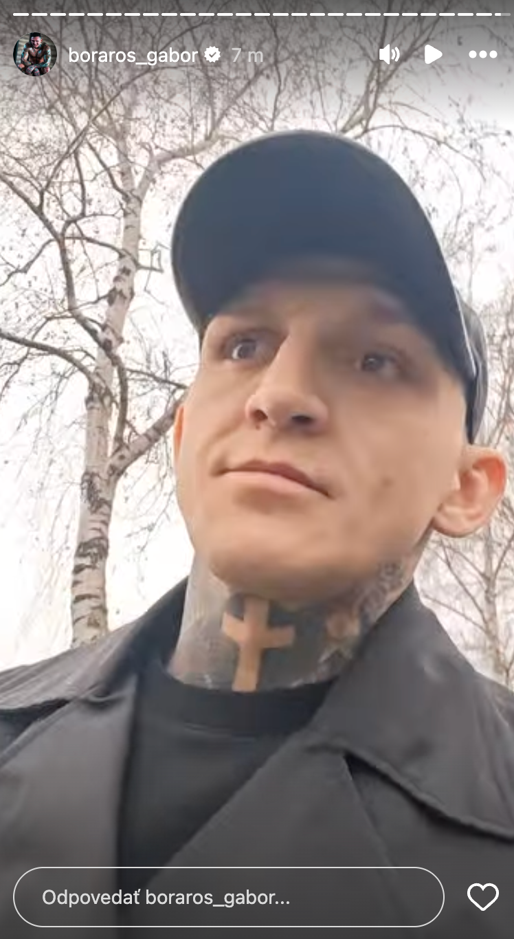 MMA zápasník Gábor Boráros dal 29. januára posledné zbohom svojej expriateľke.