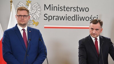 Michał Woś i Zbigniew Ziobro