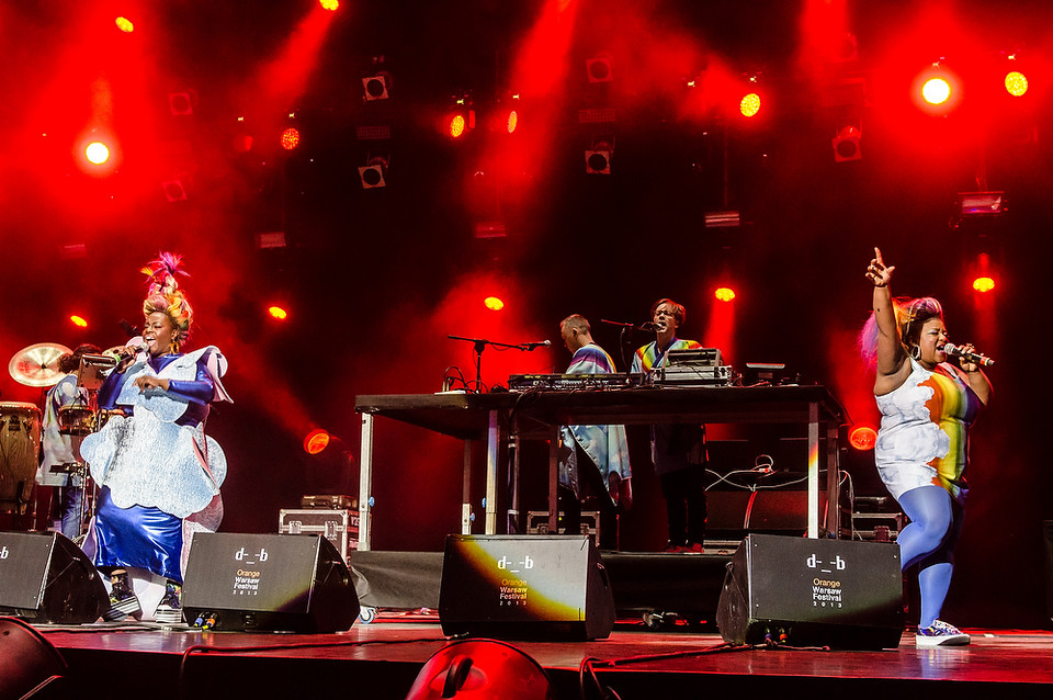 Basement Jaxx na Orange Warsaw Festival (fot. Darek Kawka/Onet)