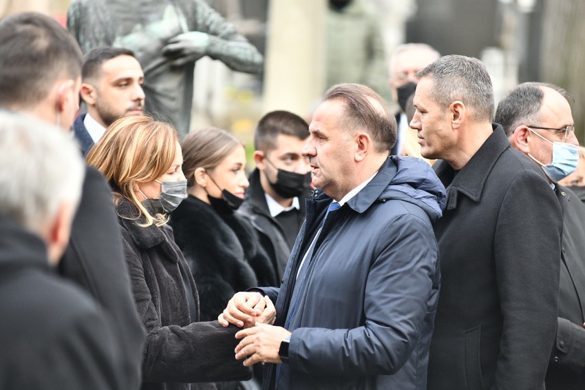 Milutin Mrkonjić sahrana 