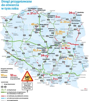 Będą nowe ekspresówki nad morze. Jakie drogi zostaną otwarte jeszcze w tym roku? [MAPA]